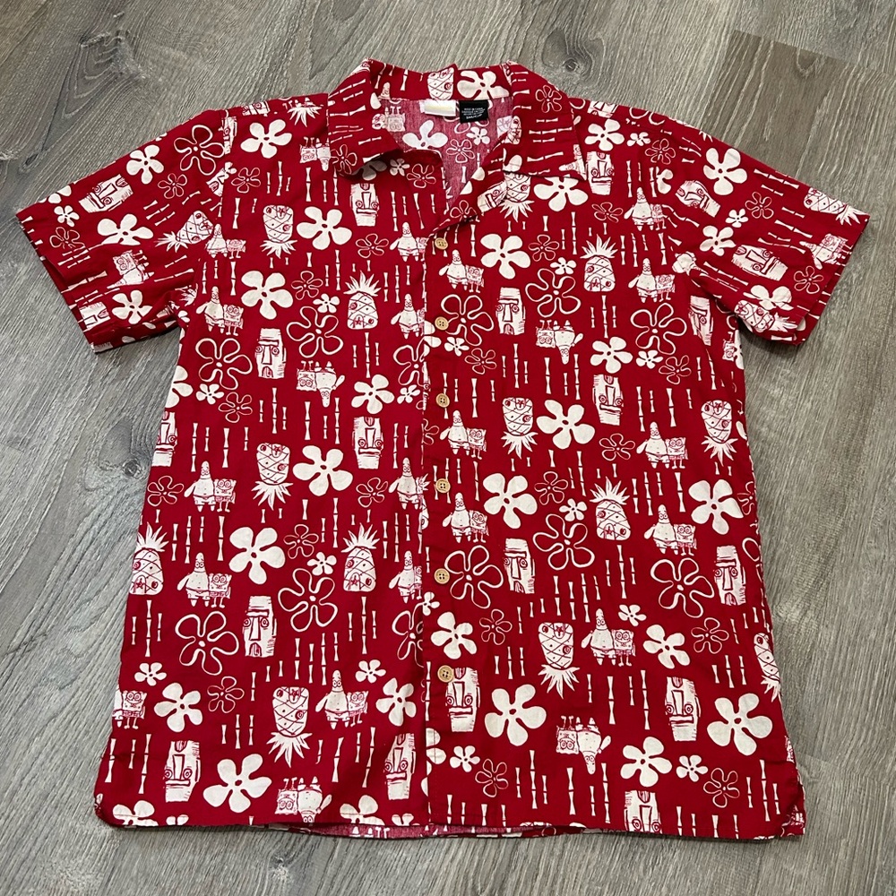 SpongeBob button up